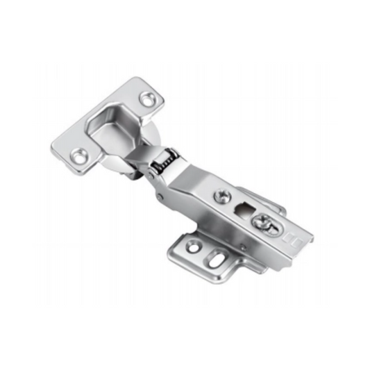 Negative 45 degree hydraulic hinge