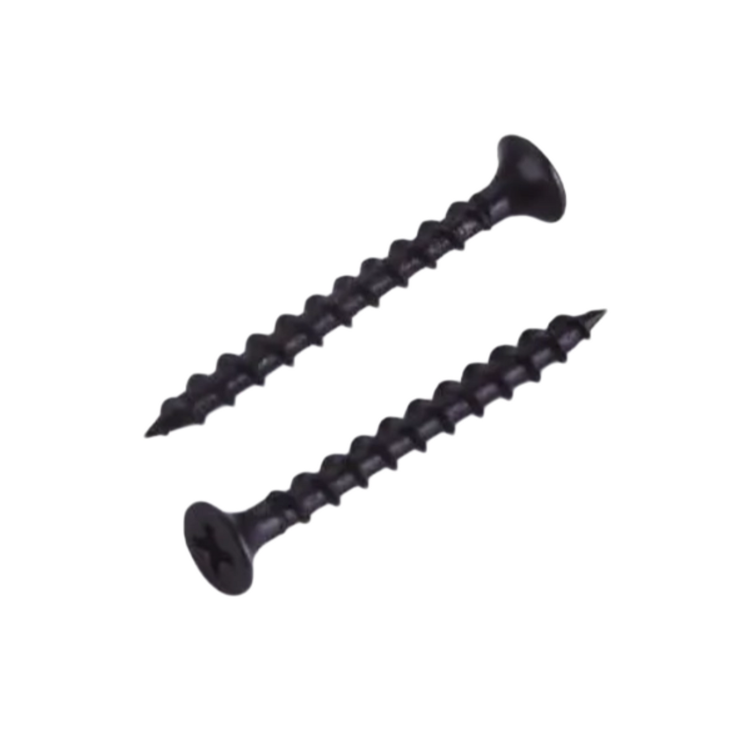 Flat head coarse thread drywall screw